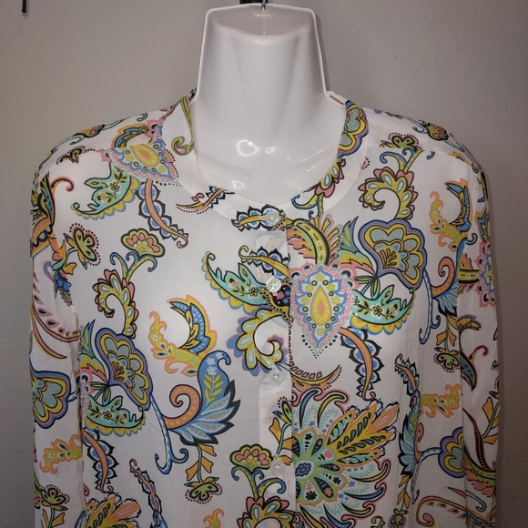 Jessica London Tops - Jessica London Sheer Button-Up Blouse, NWOT, Size: 2X.